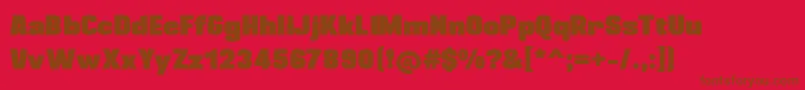Más sobre la fuente Blackplotan fuente Blackplotan – Fuentes Marrones Sobre Fondo Rojo