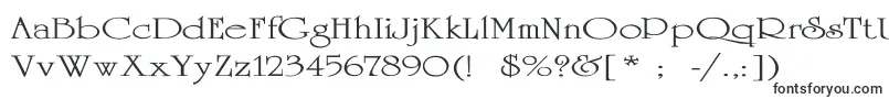 UniversityThinEx Font – Classical Fonts