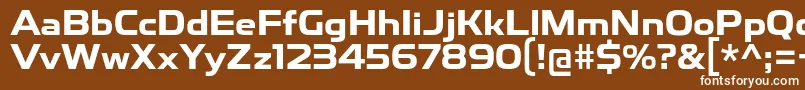 More about ToxigenesisBd Font ToxigenesisBd Font – White Fonts on Brown Background