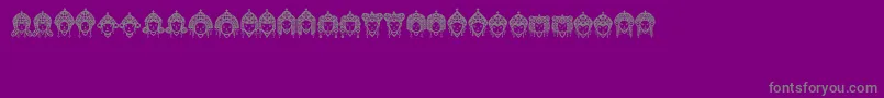 Подробнее о шрифте Headofidol Шрифт Headofidol – серые шрифты на фиолетовом фоне