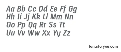 VerioxsbItalic Font