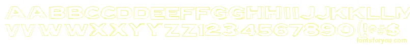 Подробнее о шрифте Lettersetb Шрифт Lettersetb – жёлтые шрифты