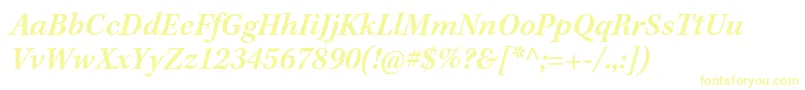 KeplerstdSemiboldit Font – Yellow Fonts