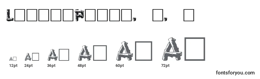 LoggerPlain.001.001 Font Sizes