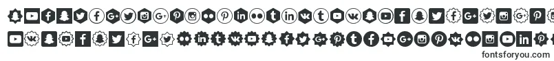 SocialShapes-fontti – Fontit Microsoft Officelle