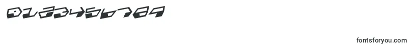 Шрифт DeranianRotalic – шрифты для цифр и чисел