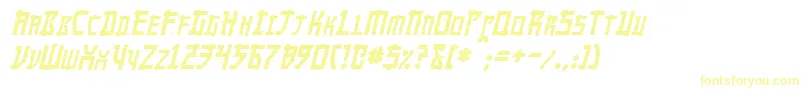 MangaItalic Font – Yellow Fonts