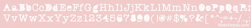 フォントSwquickstaffmeeting – ピンクの背景に白い文字
