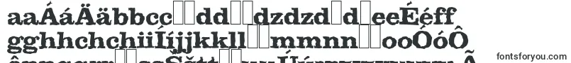Weitere Informationen zur ClarerandomXbold-Schriftart ClarerandomXbold-Schriftart – slowakische Schriften