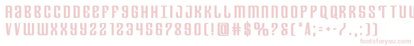 フォントDepartmenthboldtitle – ピンクのフォント