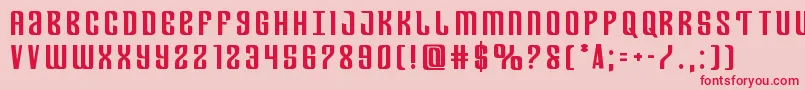 More about Departmenthboldtitle Font Departmenthboldtitle Font – Red Fonts on Pink Background