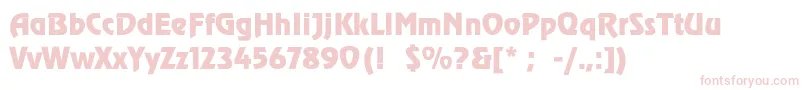 ReneeThin Font – Pink Fonts on White Background