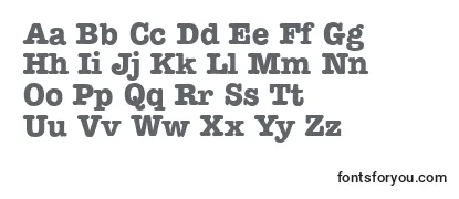 ModerntypewriterBold Font