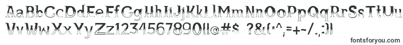 Шрифт Bule – декоративные шрифты