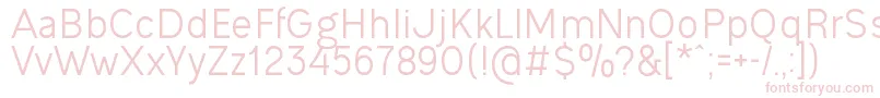 OgonekRegular Font – Pink Fonts