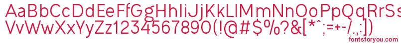 OgonekRegular Font – Red Fonts