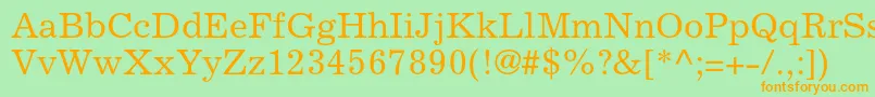 More about Excelsiorltstd Font Excelsiorltstd Font – Orange Fonts on Green Background