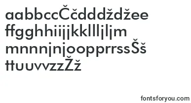 FuturaMediumBt font – slovenian Fonts