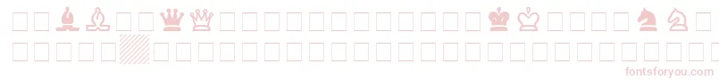 ChessSsi Font – Pink Fonts on White Background