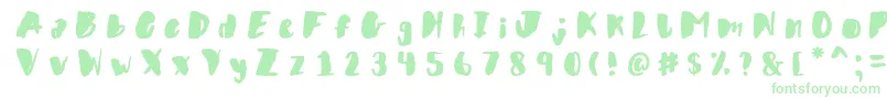 Wildflower Font – Green Fonts