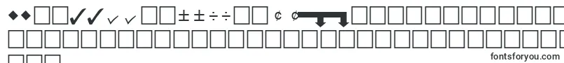 Шрифт QuicktypePi – латышские шрифты