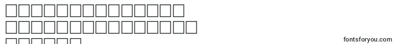 フォントQuicktypePi – ビルマ語の文字