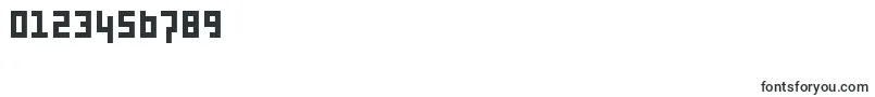 Six-Schriftart – Schriften für Zahlen und Nummern