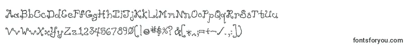 Likecockatoosbold-Schriftart – Kaninchen-Schriften