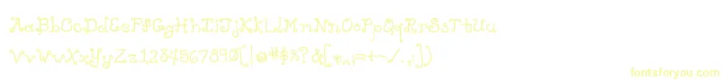 Weitere Informationen zur Likecockatoosbold-Schriftart Likecockatoosbold-Schriftart – Gelbe Schriften