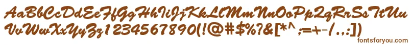 BantySBold Font – Brown Fonts