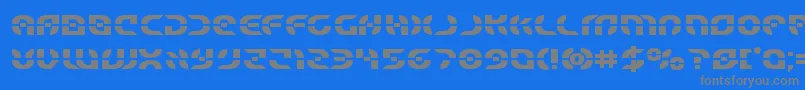 More about Starfighterbold Font Starfighterbold Font – Gray Fonts on Blue Background