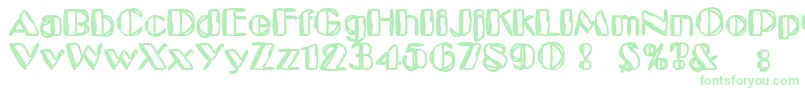 KaptainToupe Font – Green Fonts
