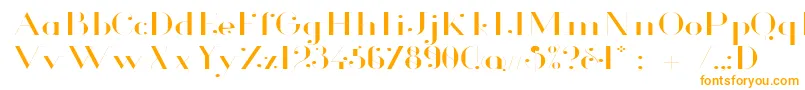 GlamorLightExtended Font – Orange Fonts