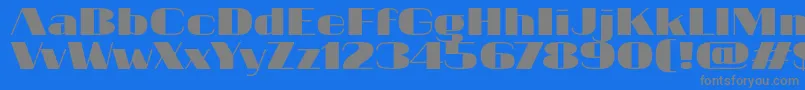 Más sobre la fuente 20db fuente 20db – Fuentes Grises Sobre Fondo Azul