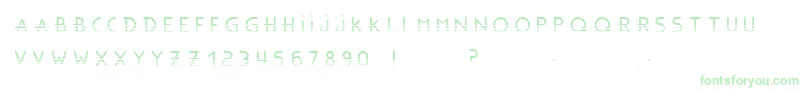 BonusBlingBlingBc Font – Green Fonts on White Background