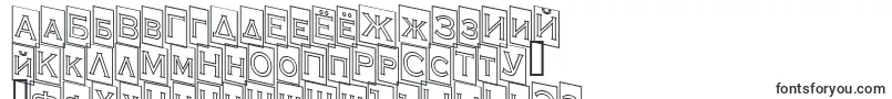ACoppergothcmdnotl-Schriftart – russische Schriften