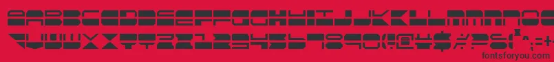 Подробнее о шрифте Qmarkc Шрифт Qmarkc – чёрные шрифты на красном фоне