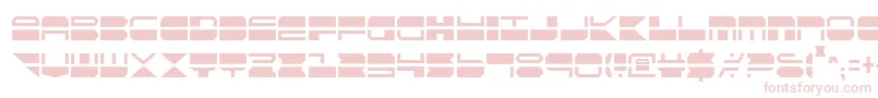 Qmarkc Font – Pink Fonts on White Background