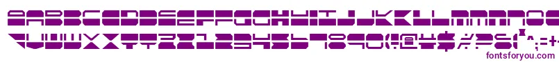 Qmarkc Font – Purple Fonts on White Background