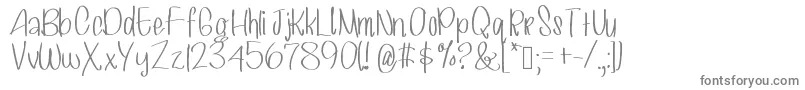 Hashtagsselfies Font – Gray Fonts