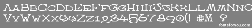 AtlasOfTheMagi Font – White Fonts on Gray Background