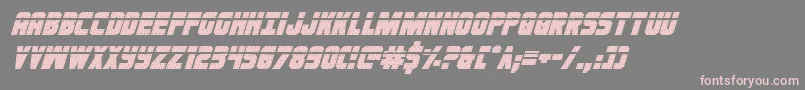 Ironforgelasital Font – Pink Fonts on Gray Background