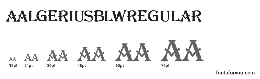 AAlgeriusblwregular Font Sizes