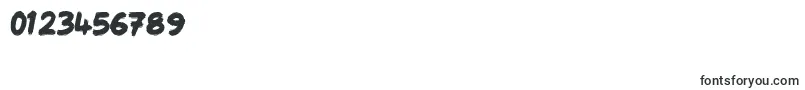 Scribbage Font – Fonts for Numbers and Digits