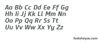 CoreSansM65BoldItalic-fontti