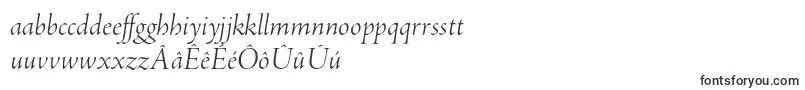 フォントAjensonproLtitdisp – フリジアンフォント