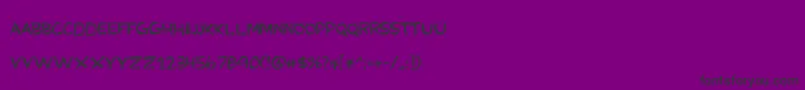Weitere Informationen zur MyGrandpasFarm-Schriftart MyGrandpasFarm-Schriftart – Schwarze Schriften auf violettem Hintergrund