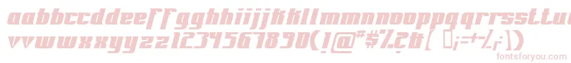 Fontovision-fontti – vaaleanpunaiset fontit