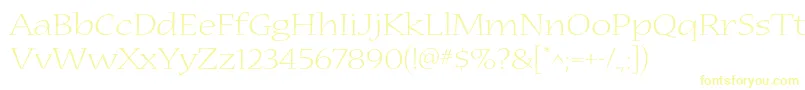 NuevastdLightextended Font – Yellow Fonts