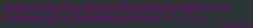 More about MyriadproRegular Font MyriadproRegular Font – Purple Fonts on Black Background